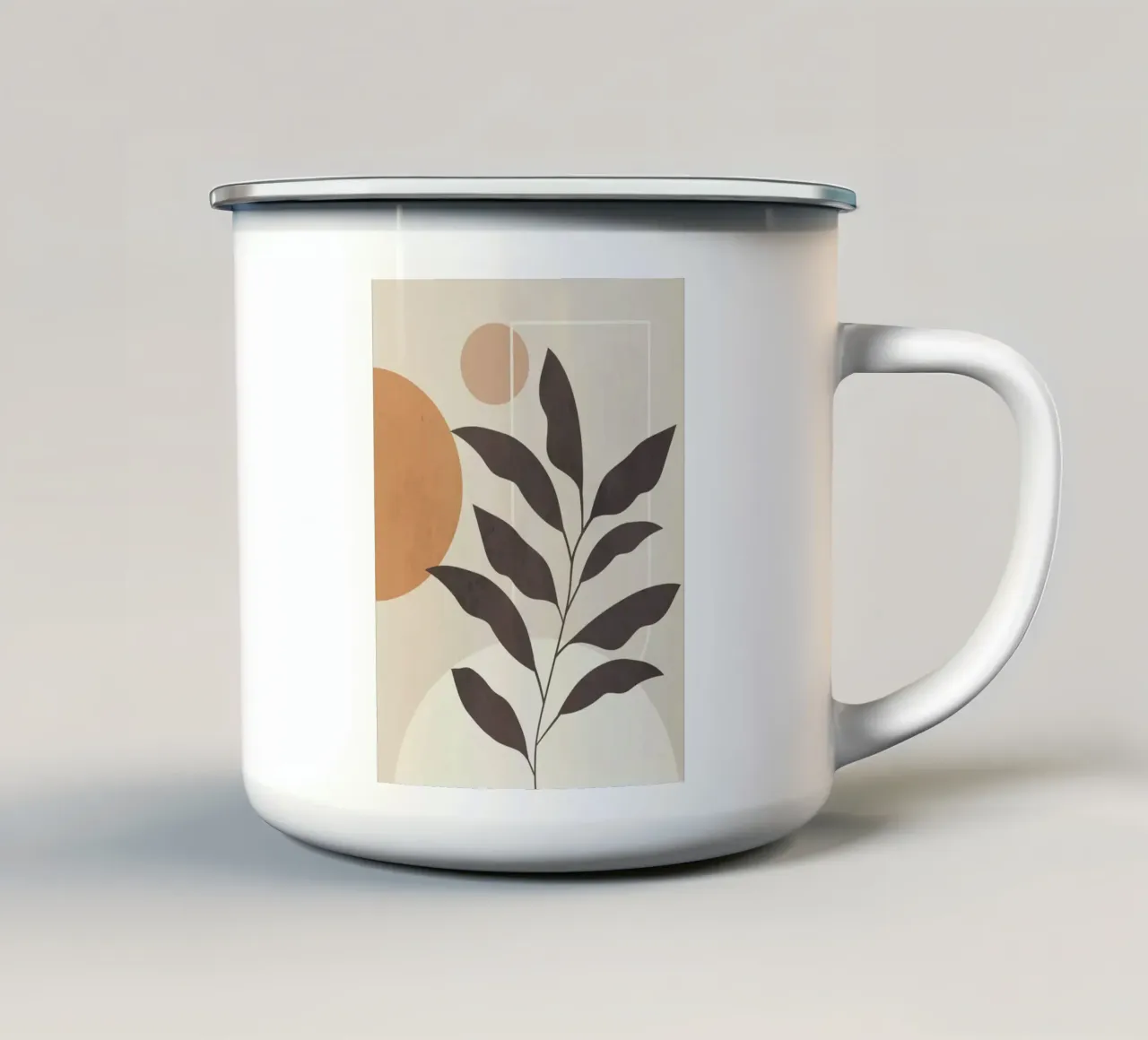 Crescita silenziosa tazza in smalto da LeaDArt