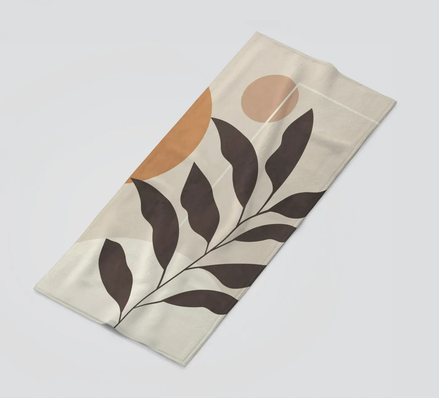 Quiet Growth strandhanddoek van LeaDArt