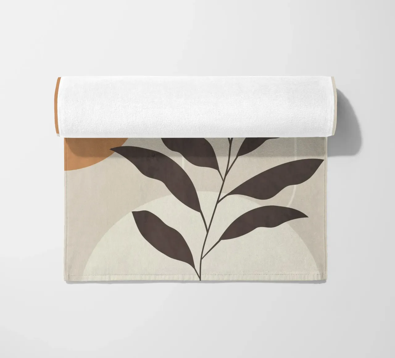 Quiet Growth beach towel by LeaDArt