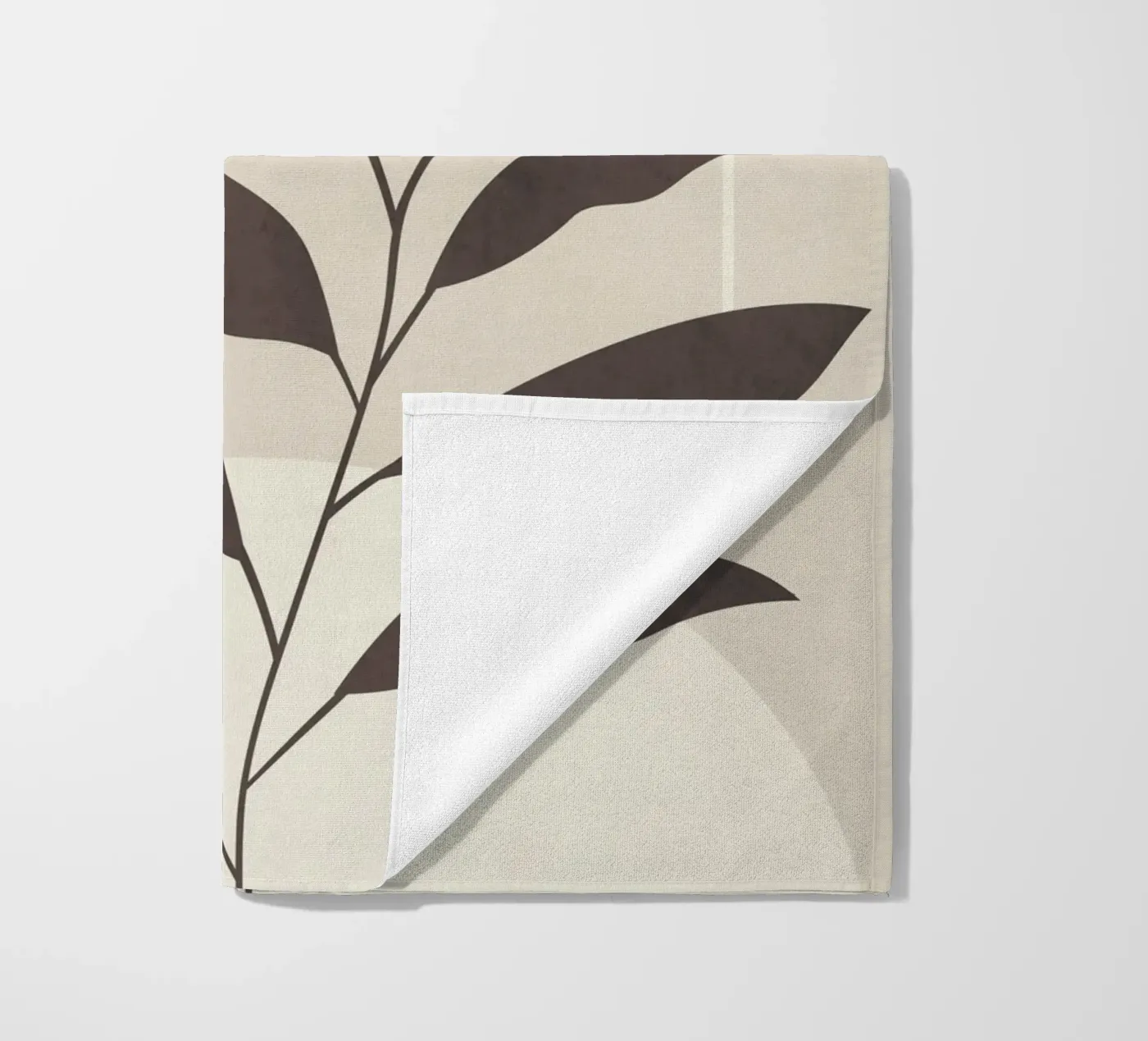 Quiet Growth strandhanddoek van LeaDArt
