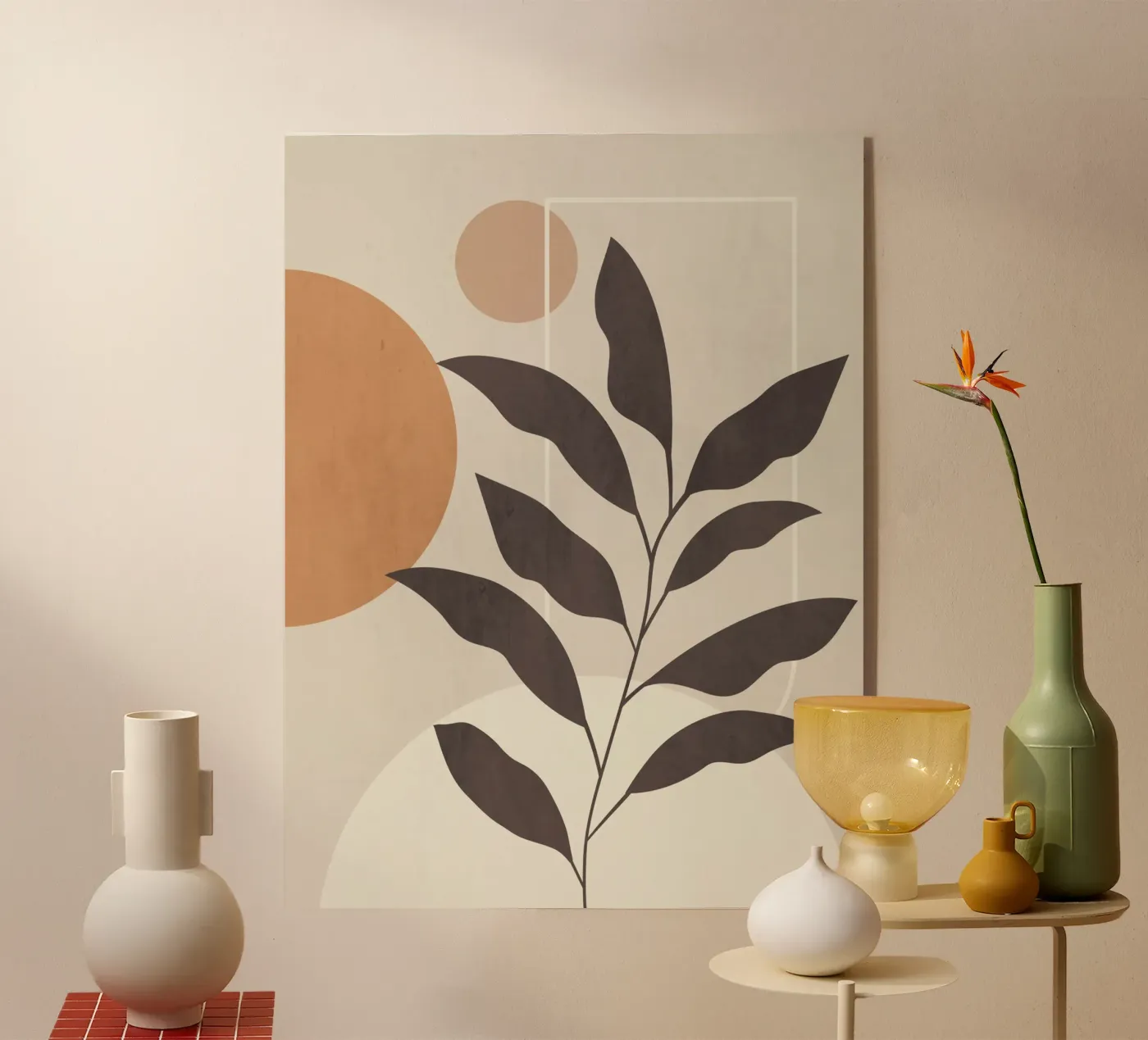 Quiet Growth acryl van LeaDArt