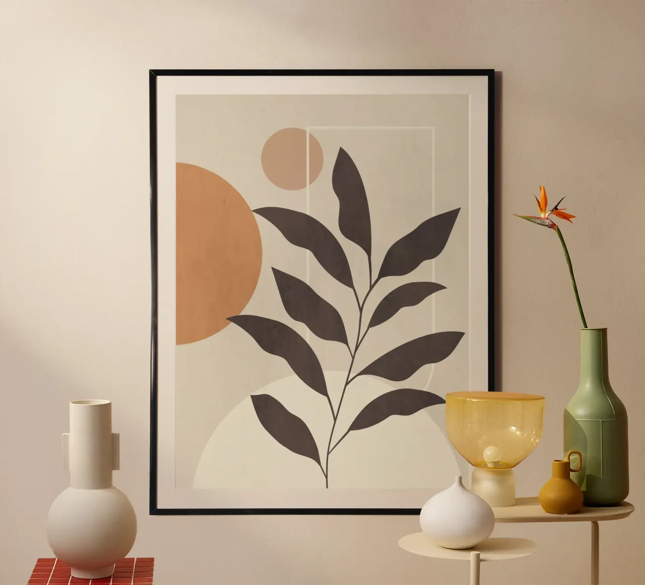 Rustige groei poster van LeaDArt