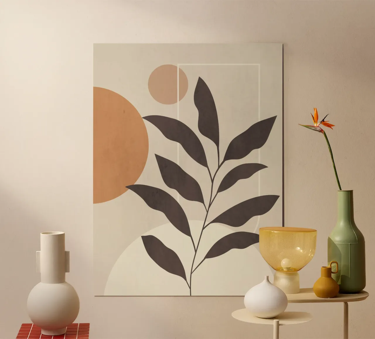 Rustige groei poster van LeaDArt