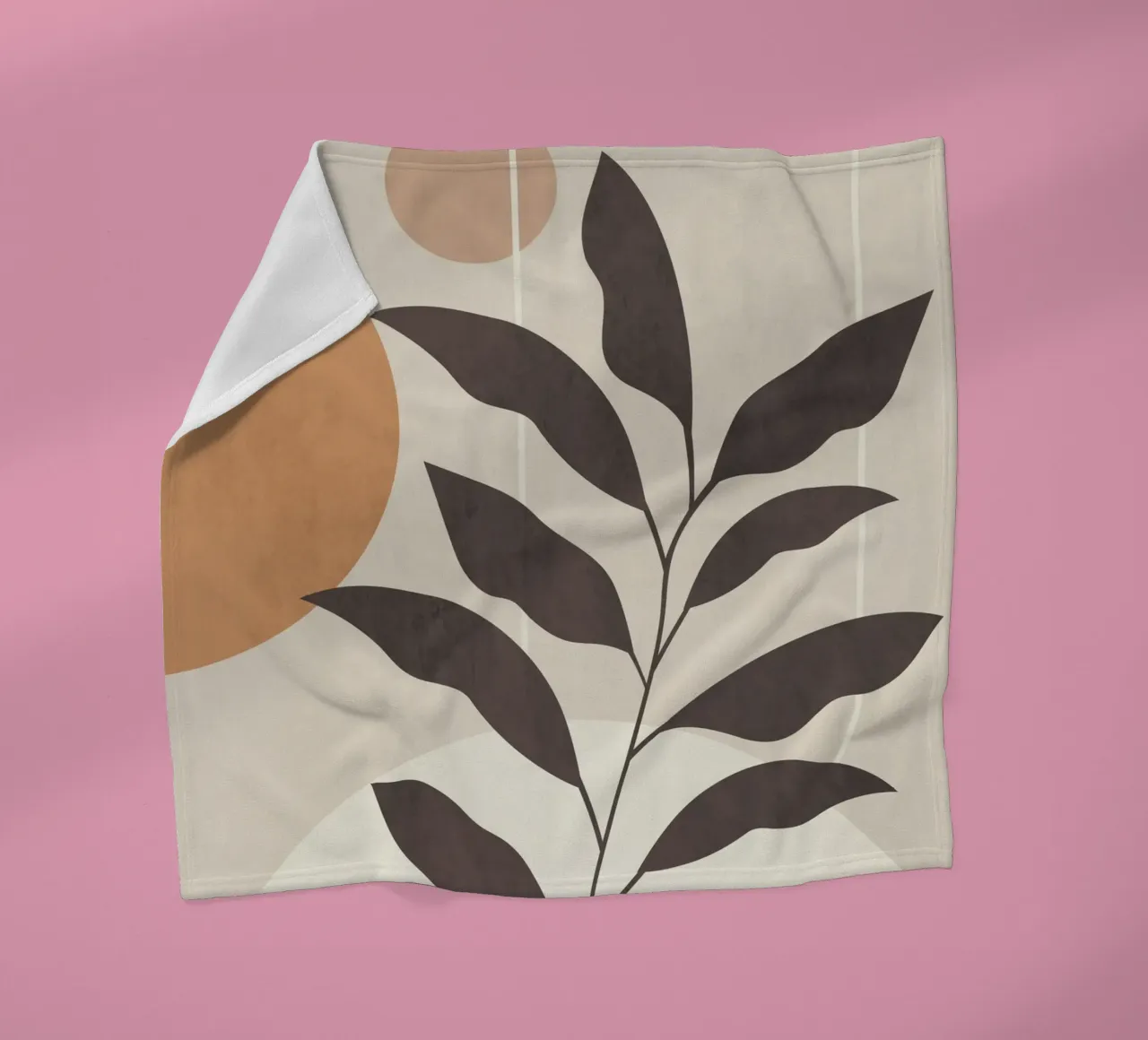 Rustige groei fleecedeken van LeaDArt