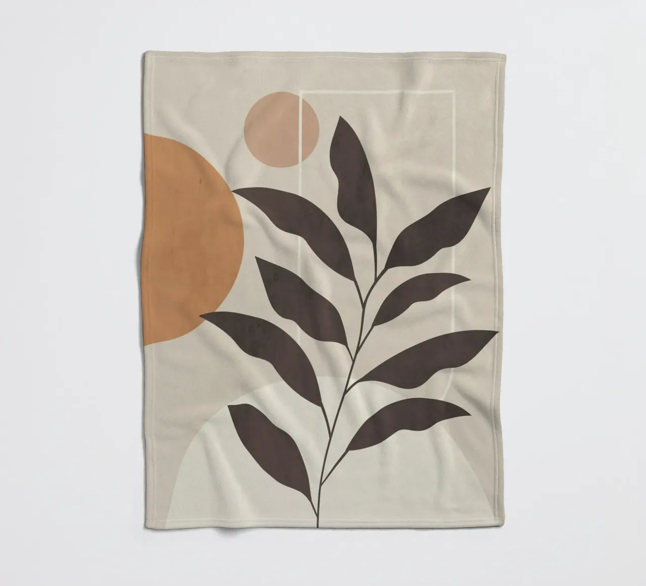 Rustige groei fleecedeken van LeaDArt