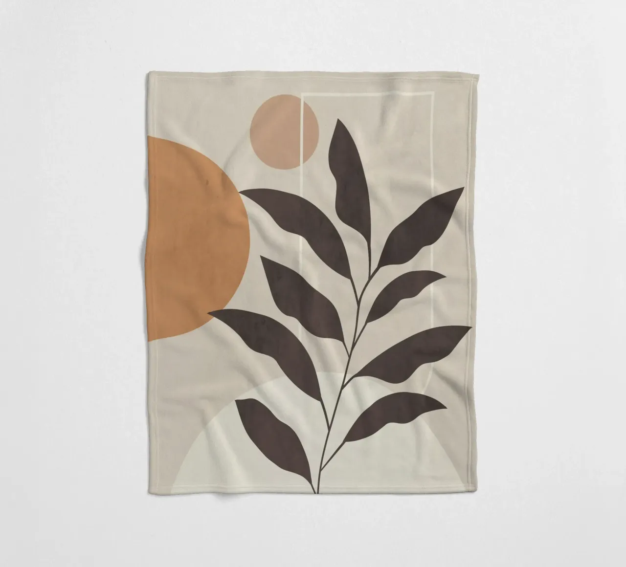 Rustige groei fleecedeken van LeaDArt