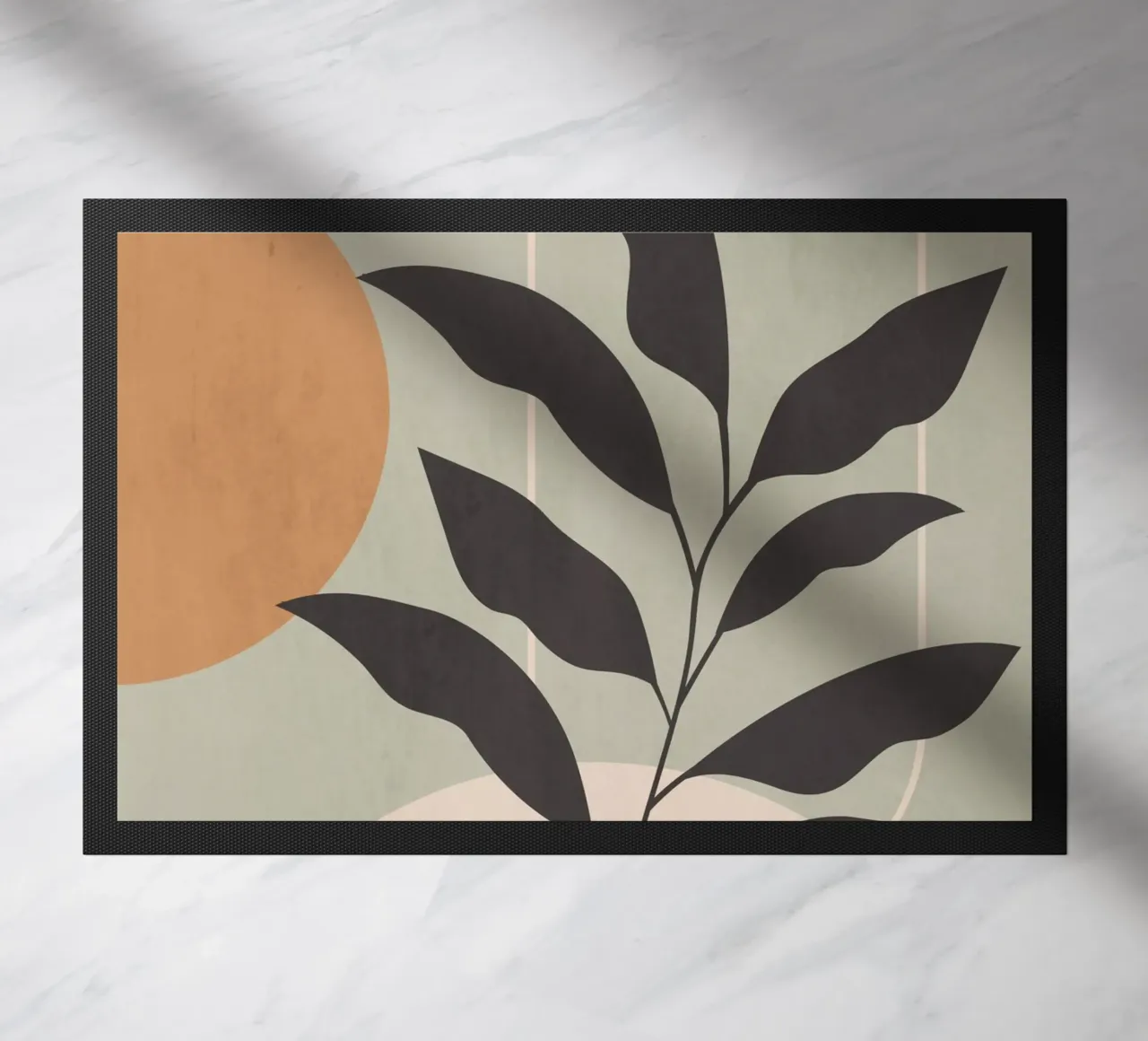Quiet Growth II doormat by LeaDArt