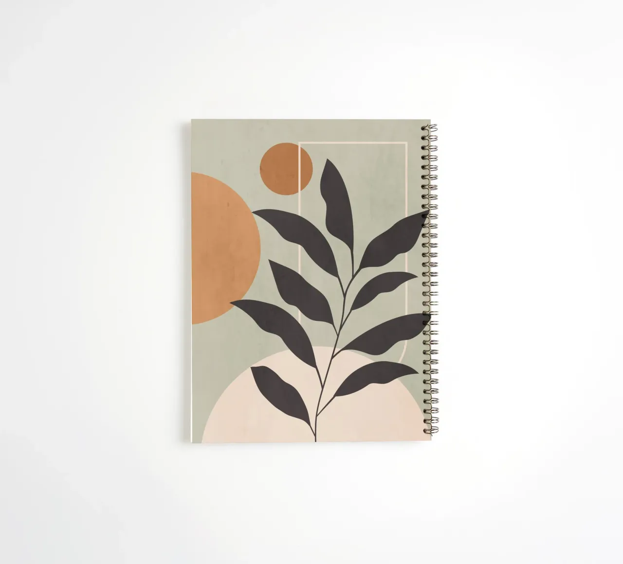 Crecimiento silencioso II cuaderno de espiral de LeaDArt