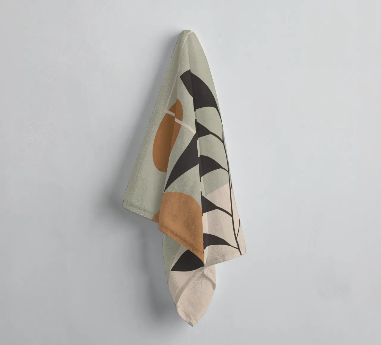 Rustige groei II badhanddoek van LeaDArt