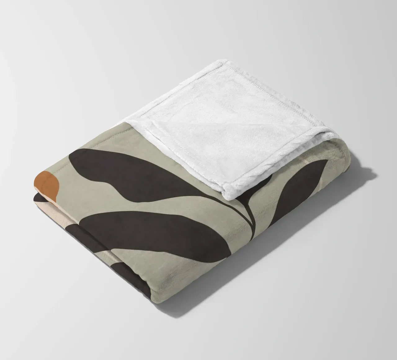 Quiet Growth II fleece blanket by LeaDArt