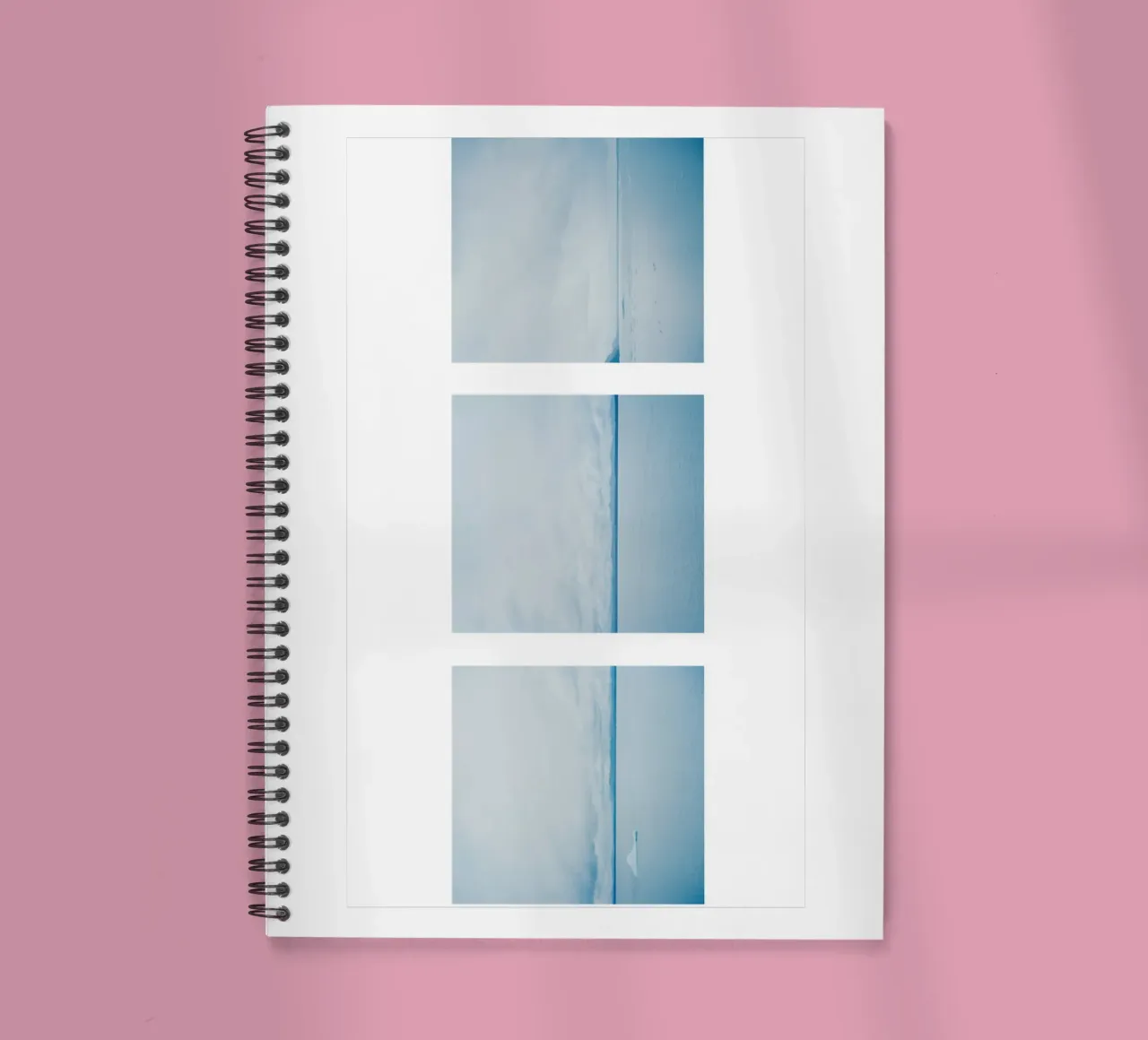 Glacier at the end of the world spiral notebook by KISSA STUDIO