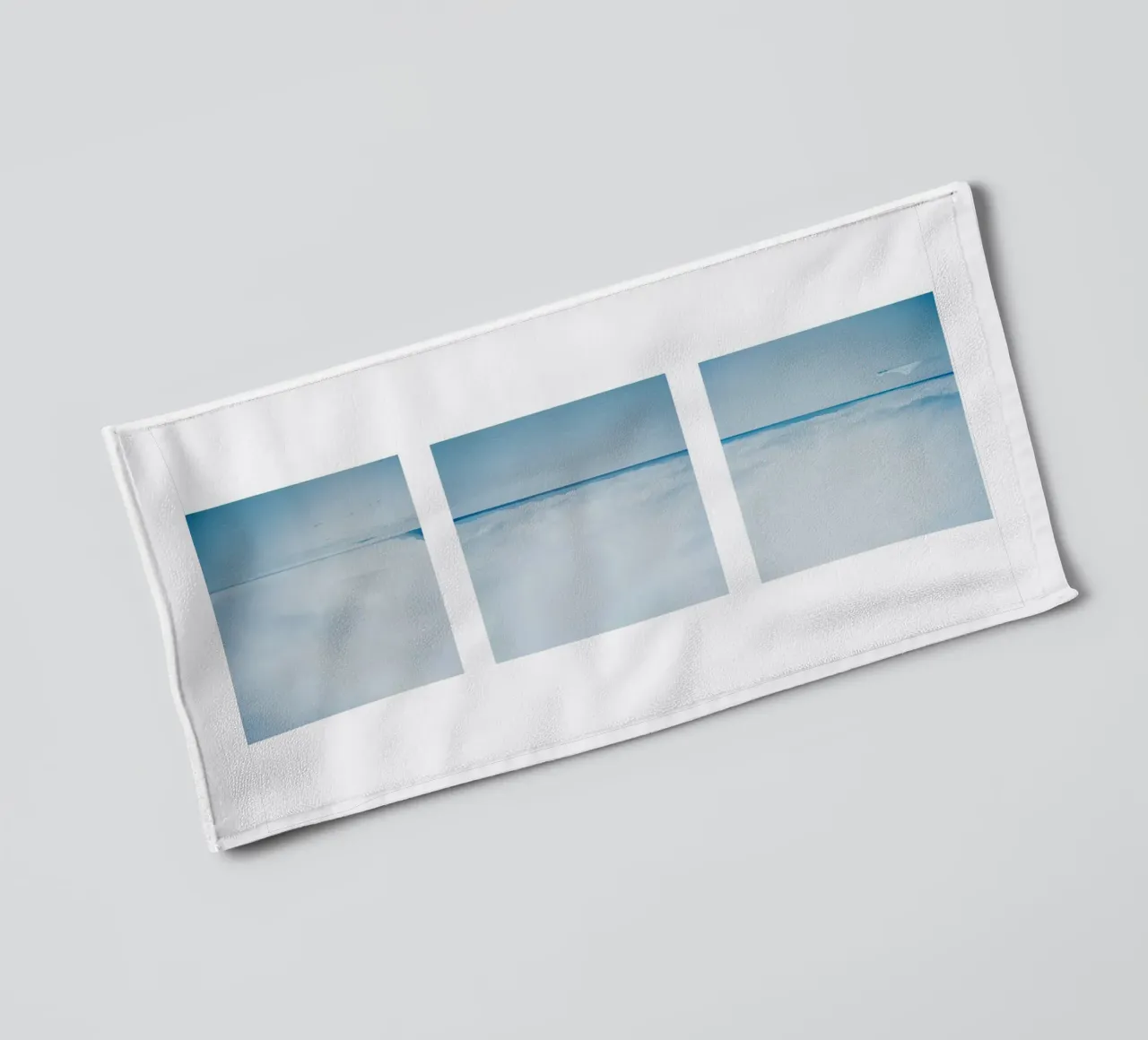Glacier at the end of the world towel by KISSA STUDIO