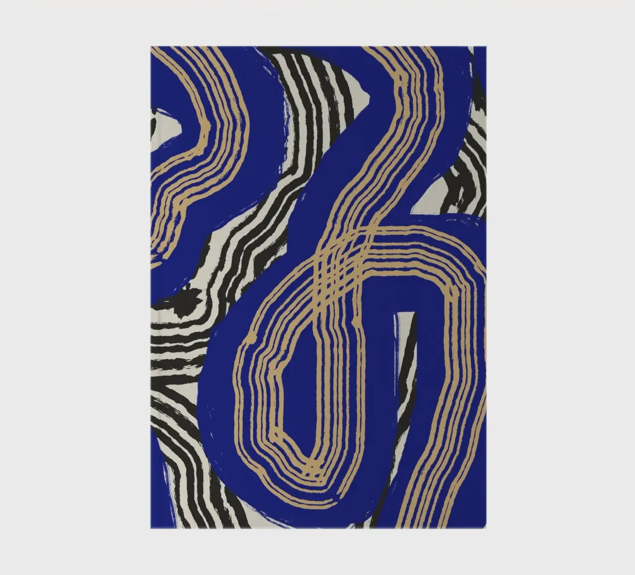 Abstraction de lignes 02 carnet de notes de Little Dean