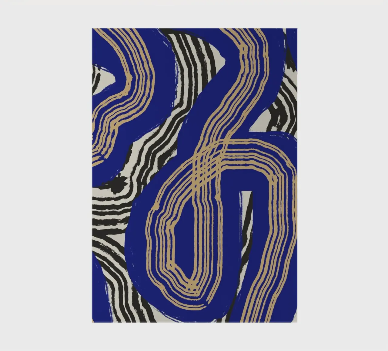 Abstraction de lignes 02 carnet de notes de Little Dean