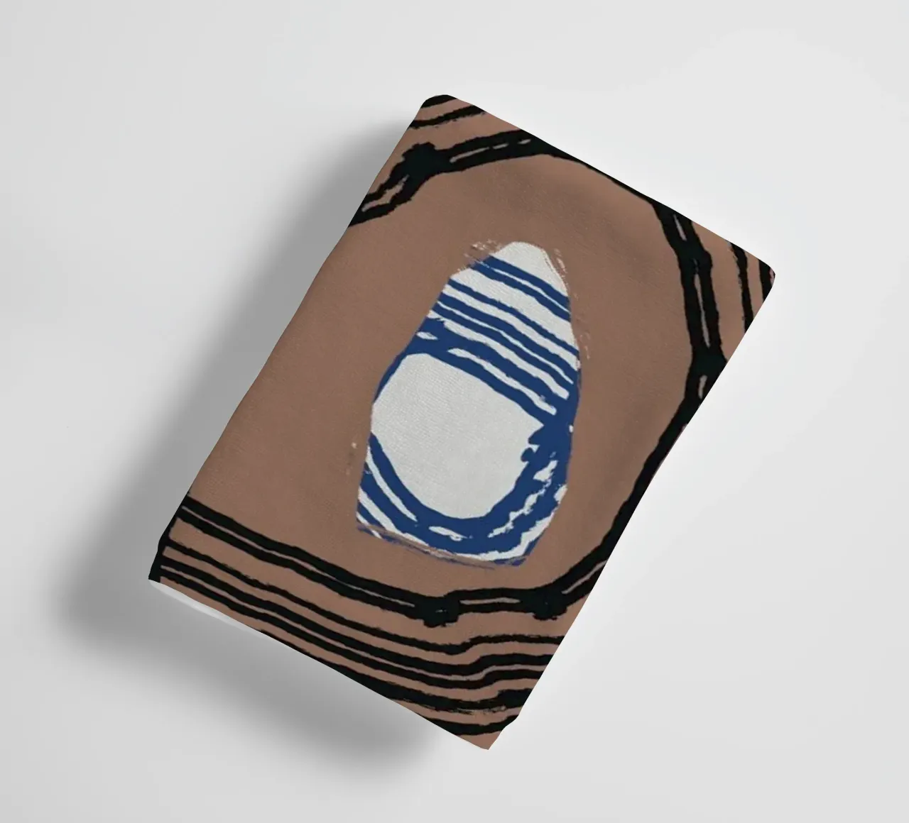 Line abstraction 03 towel by Little Dean