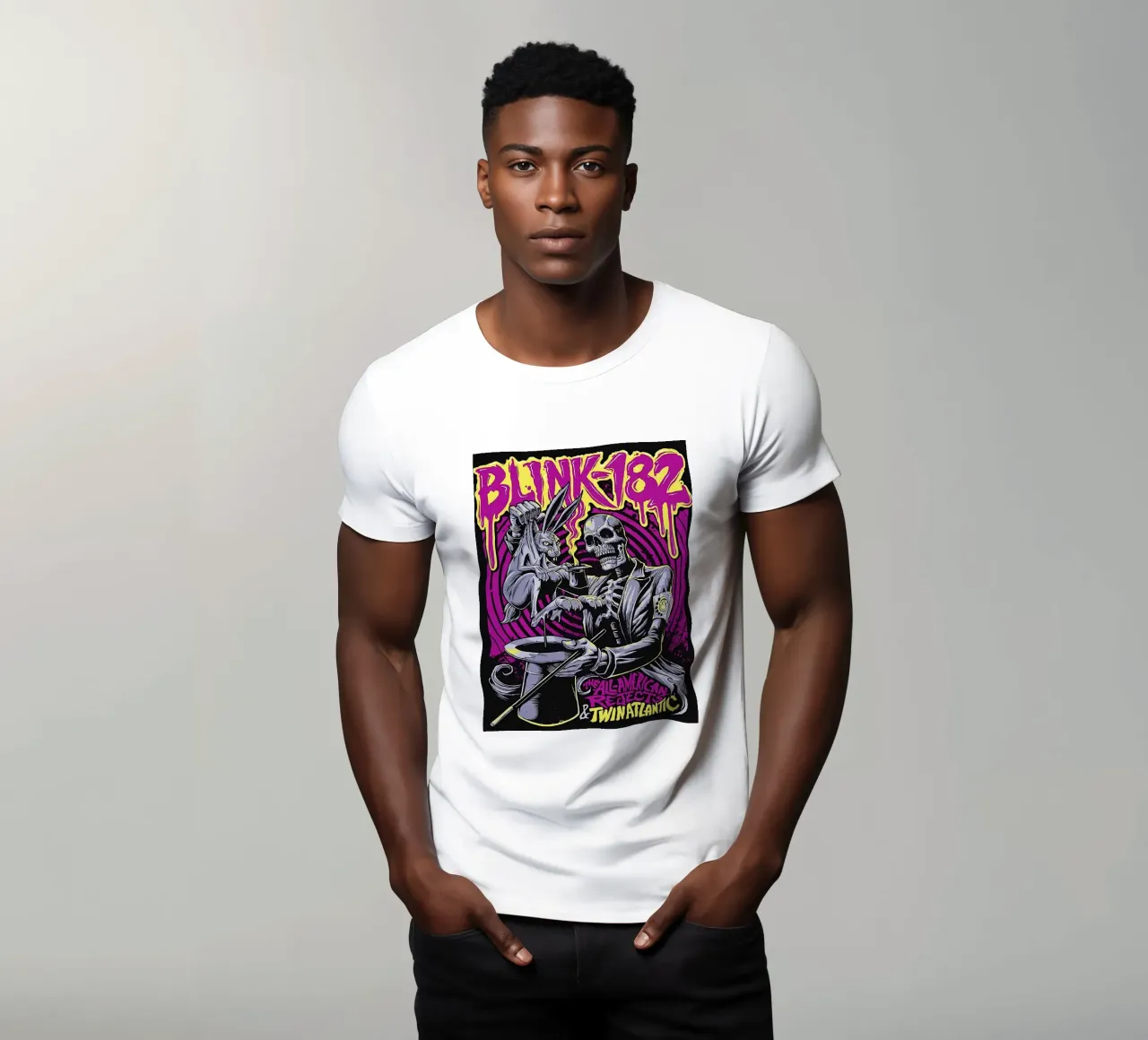 Le groupe Blink-182 t-shirt de vanhesling
