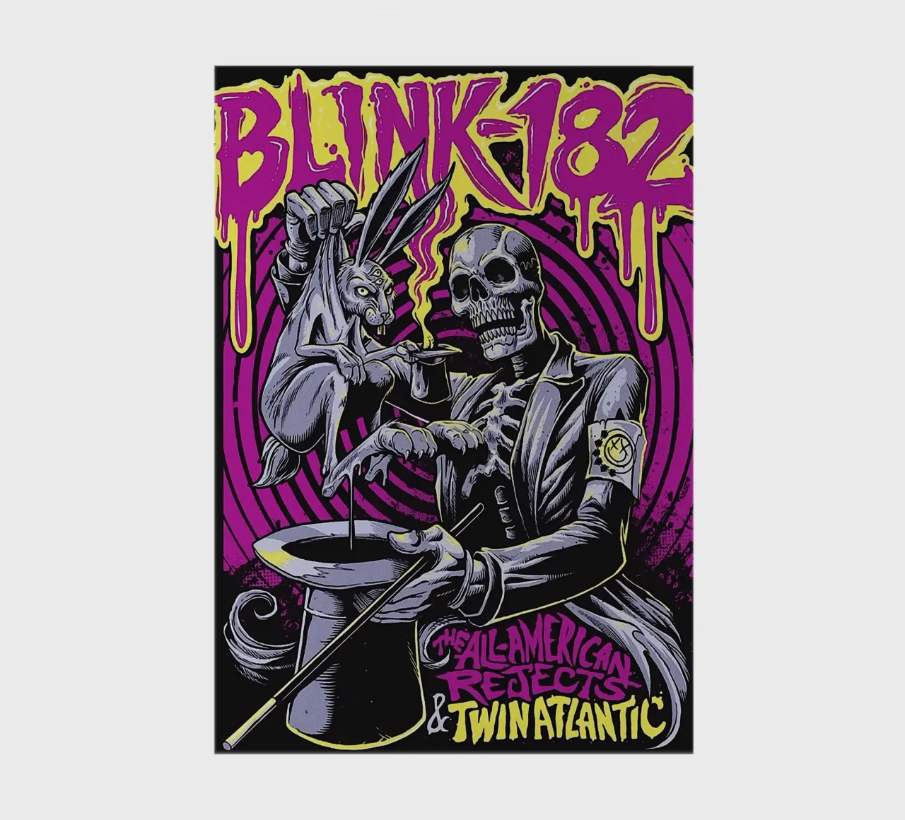 Le groupe Blink-182 carnet de notes de vanhesling