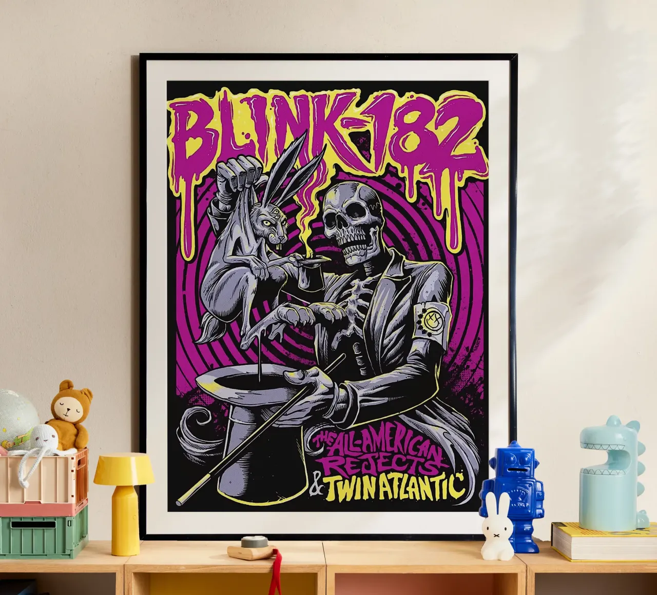 Le groupe Blink-182 hahnemühle de vanhesling