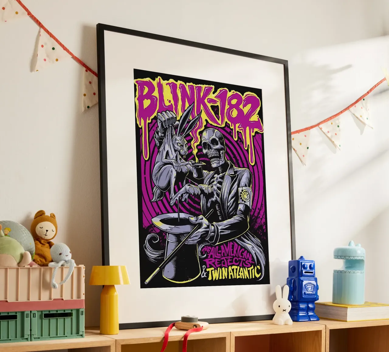 Le groupe Blink-182 hahnemühle de vanhesling