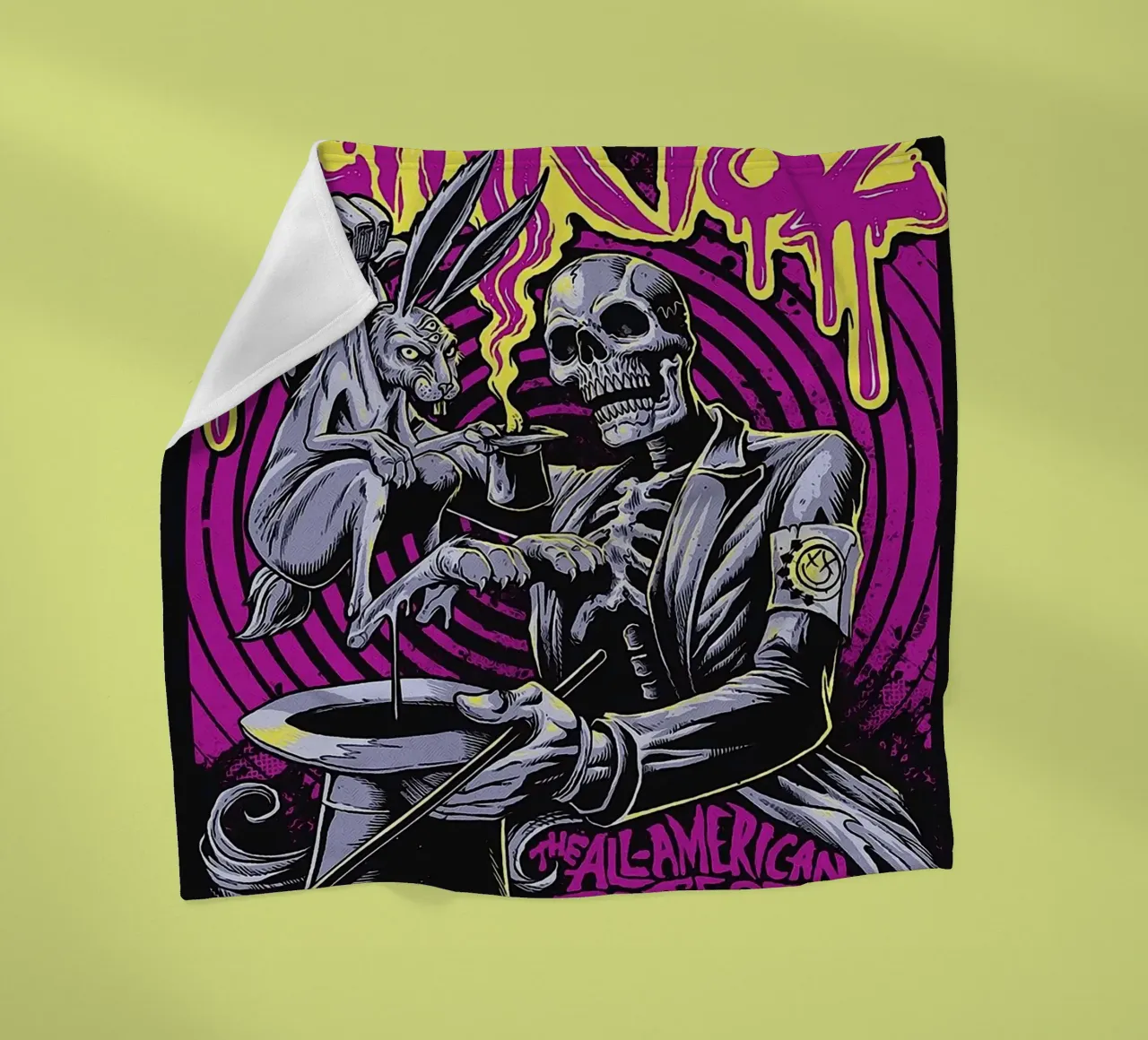 Blink-182-Band Fleecedecke von vanhesling