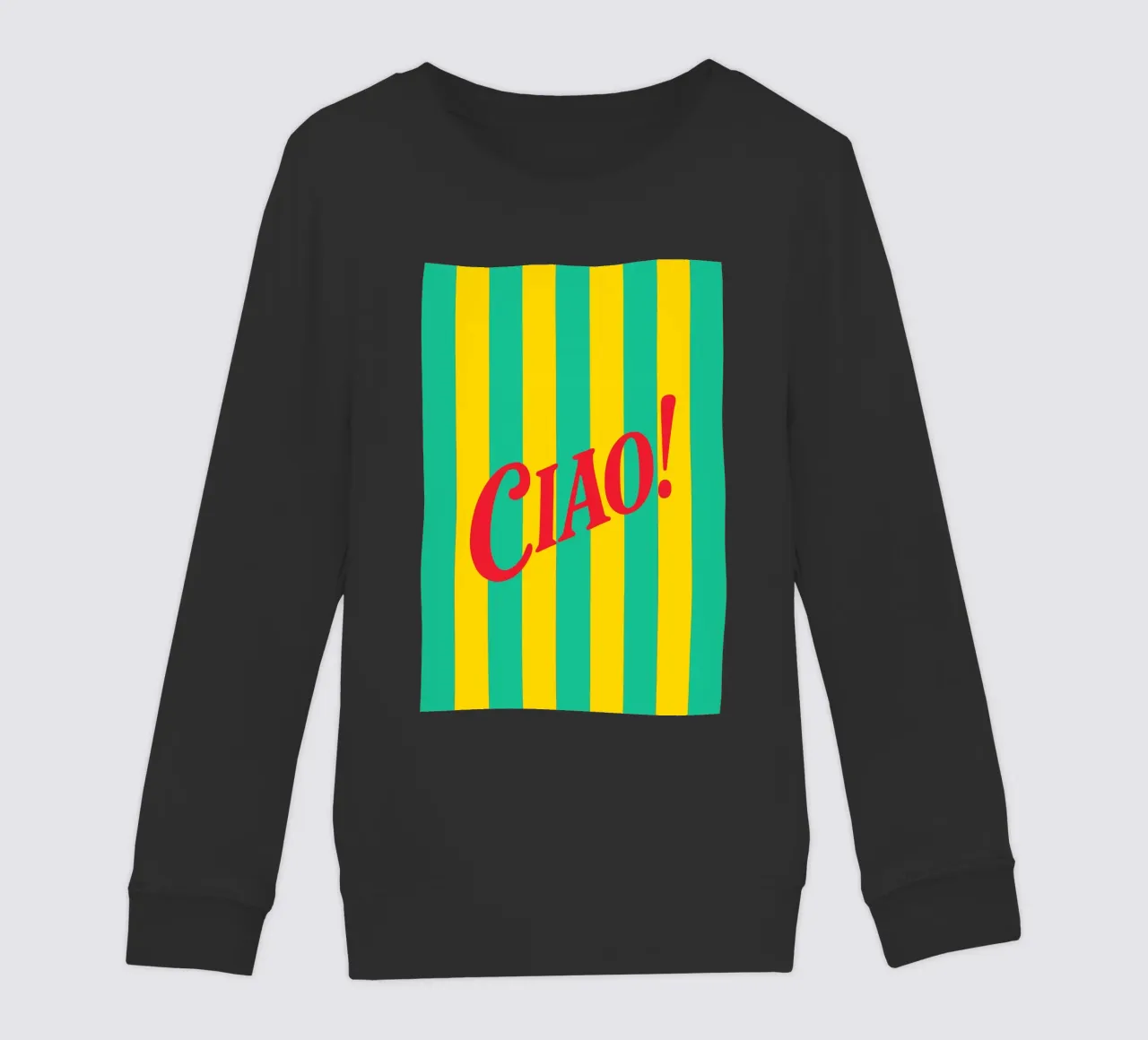 Italian Vibes Only felpa bambino da QuooodZ by MooodzArt