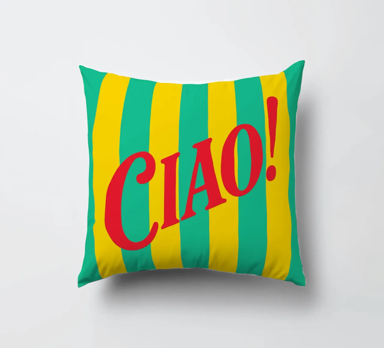 Italian Vibes Only cuscino da QuooodZ by MooodzArt