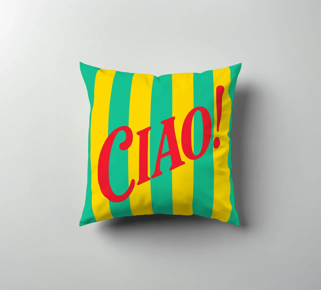 Italian Vibes Only cuscino da QuooodZ by MooodzArt