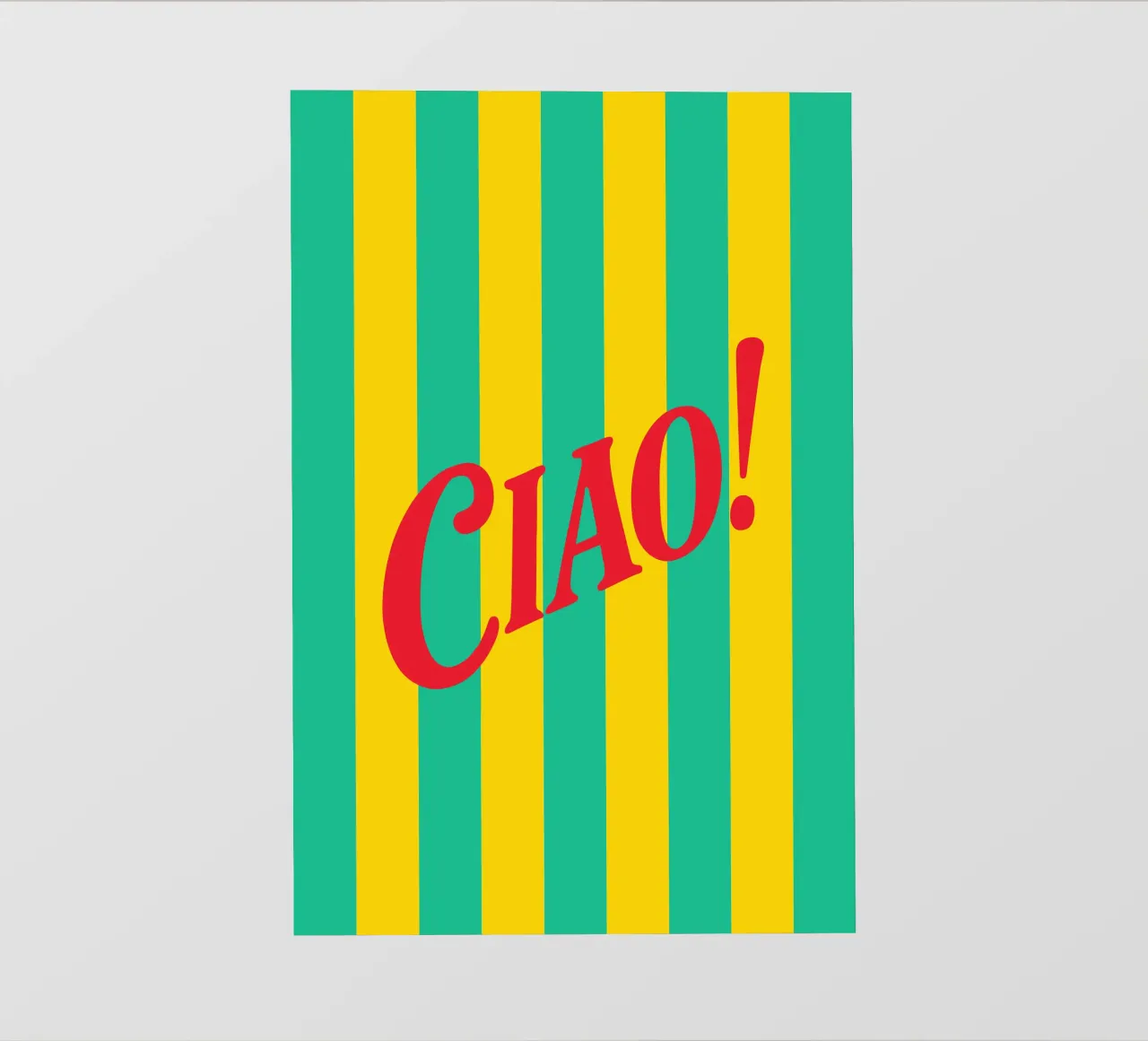 Italian Vibes Only pellicola backlit da QuooodZ by MooodzArt
