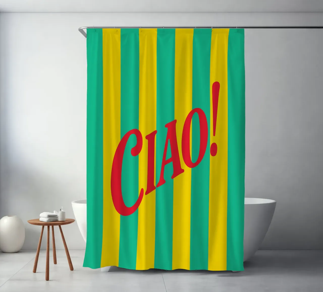 Italian Vibes Only tenda da doccia da QuooodZ by MooodzArt