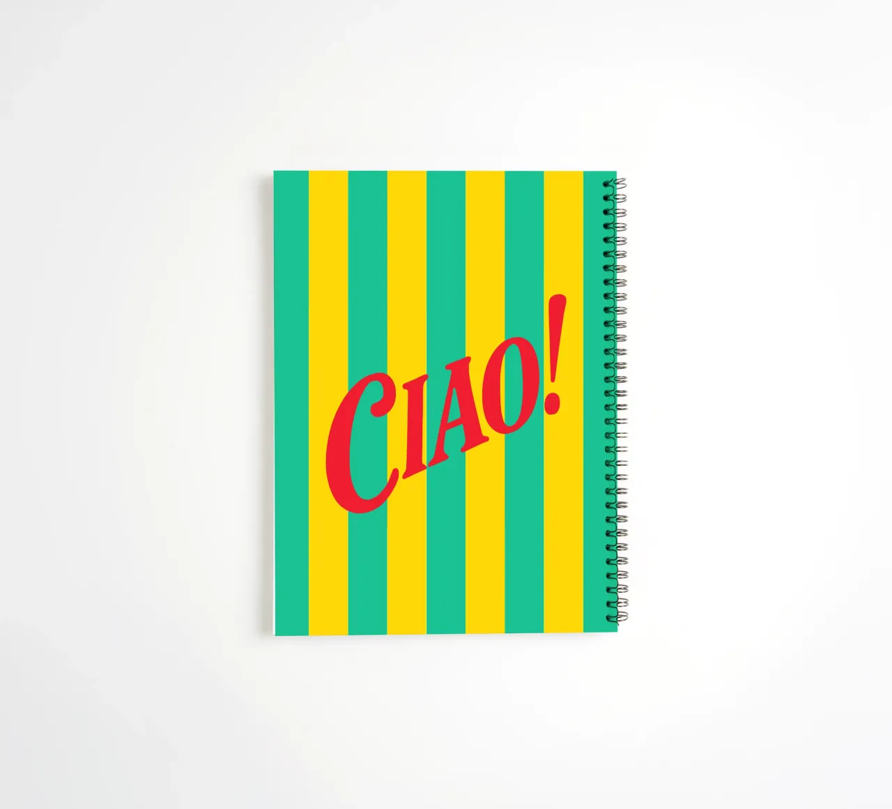 Italian Vibes Only spiral notebook by QuooodZ by MooodzArt
