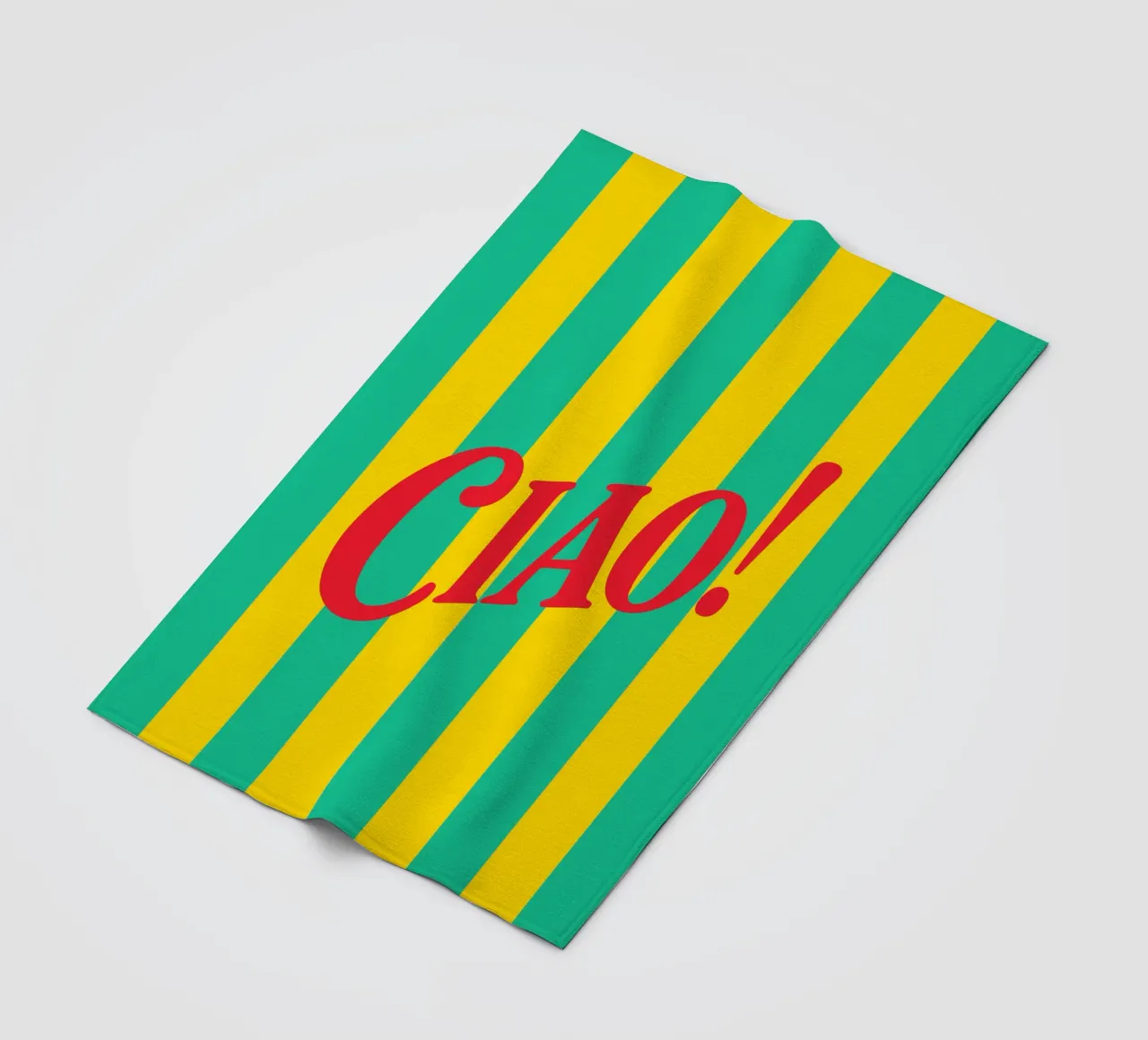 Italian Vibes Only coperta in pile da QuooodZ by MooodzArt