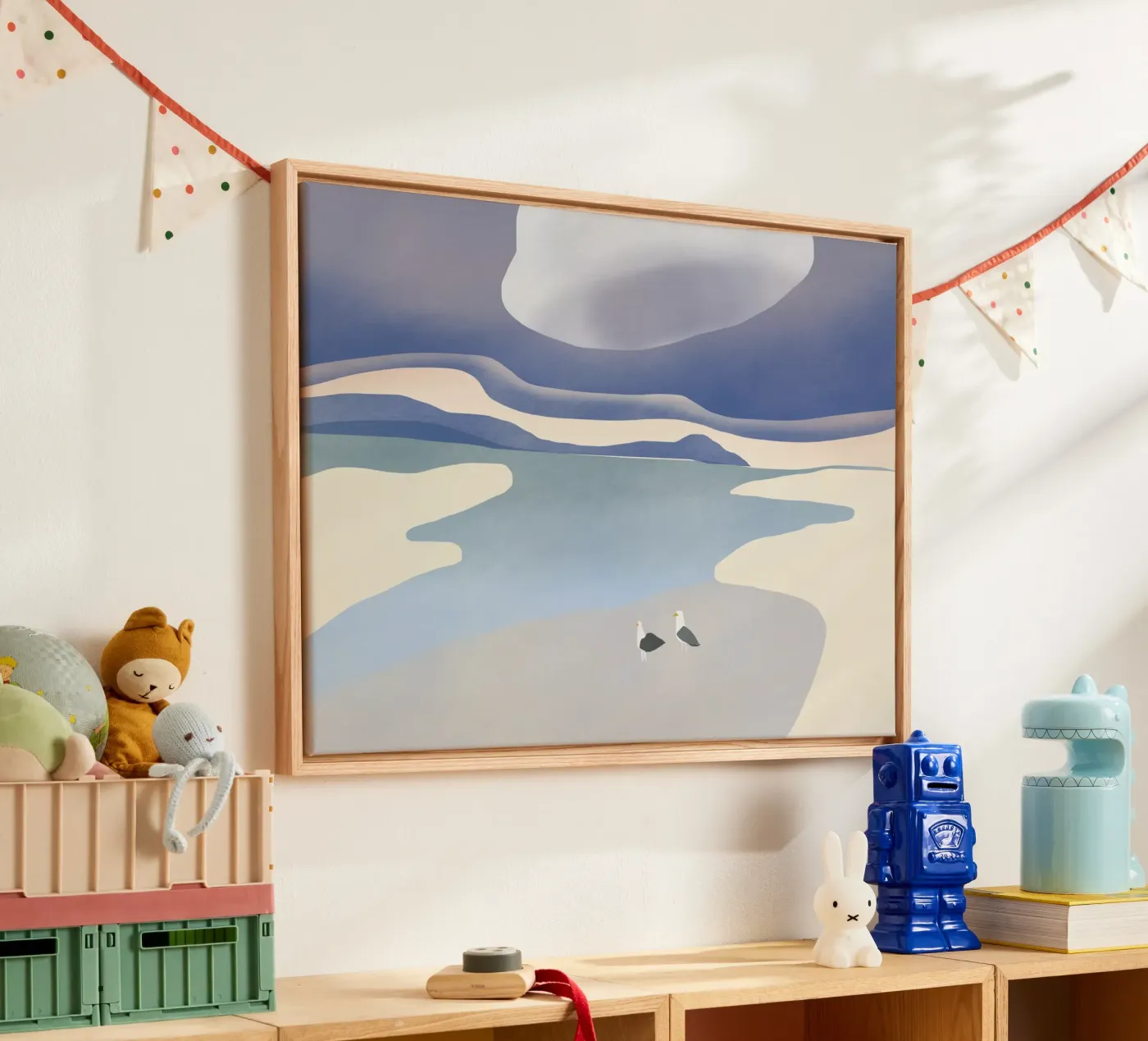 Seagull beach plexiglass da Little Dean