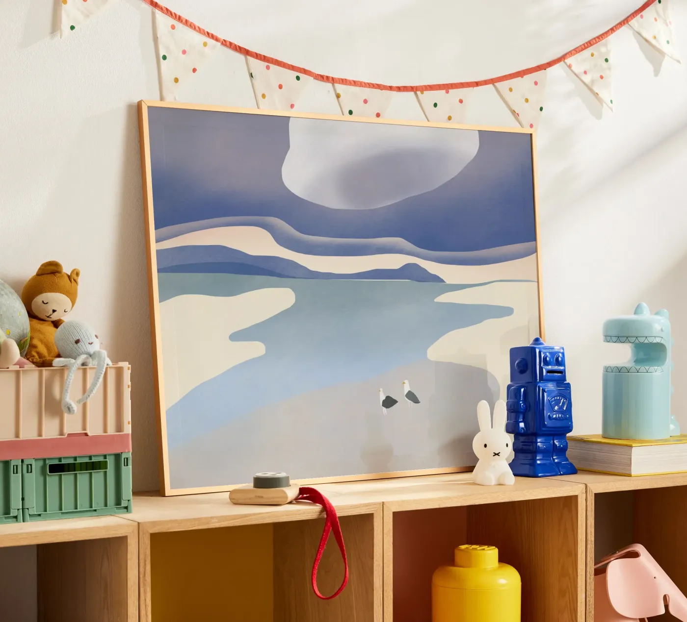 Spiaggia dei gabbiani poster da Little Dean