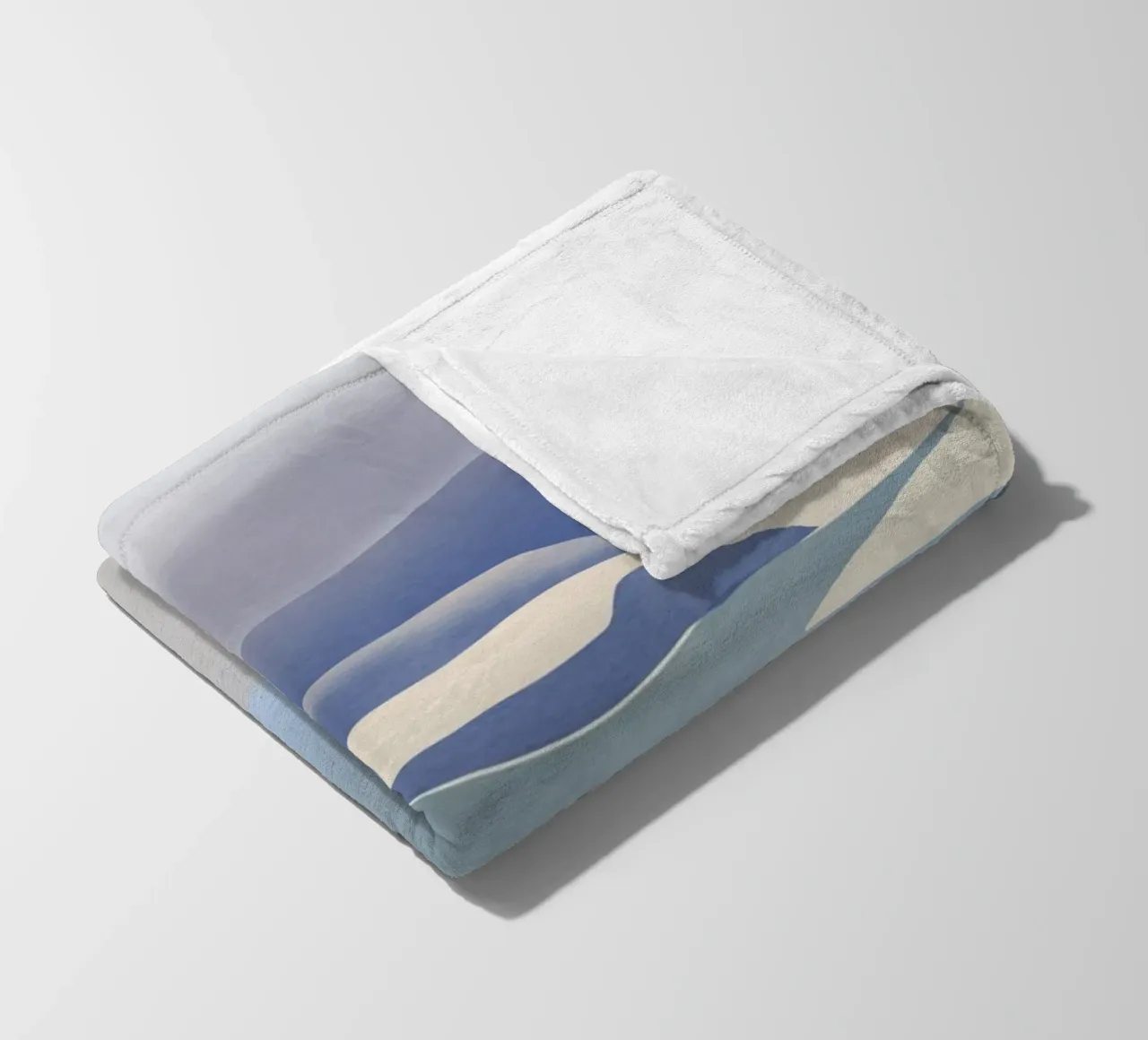 Möwenstrand Fleecedecke von Little Dean