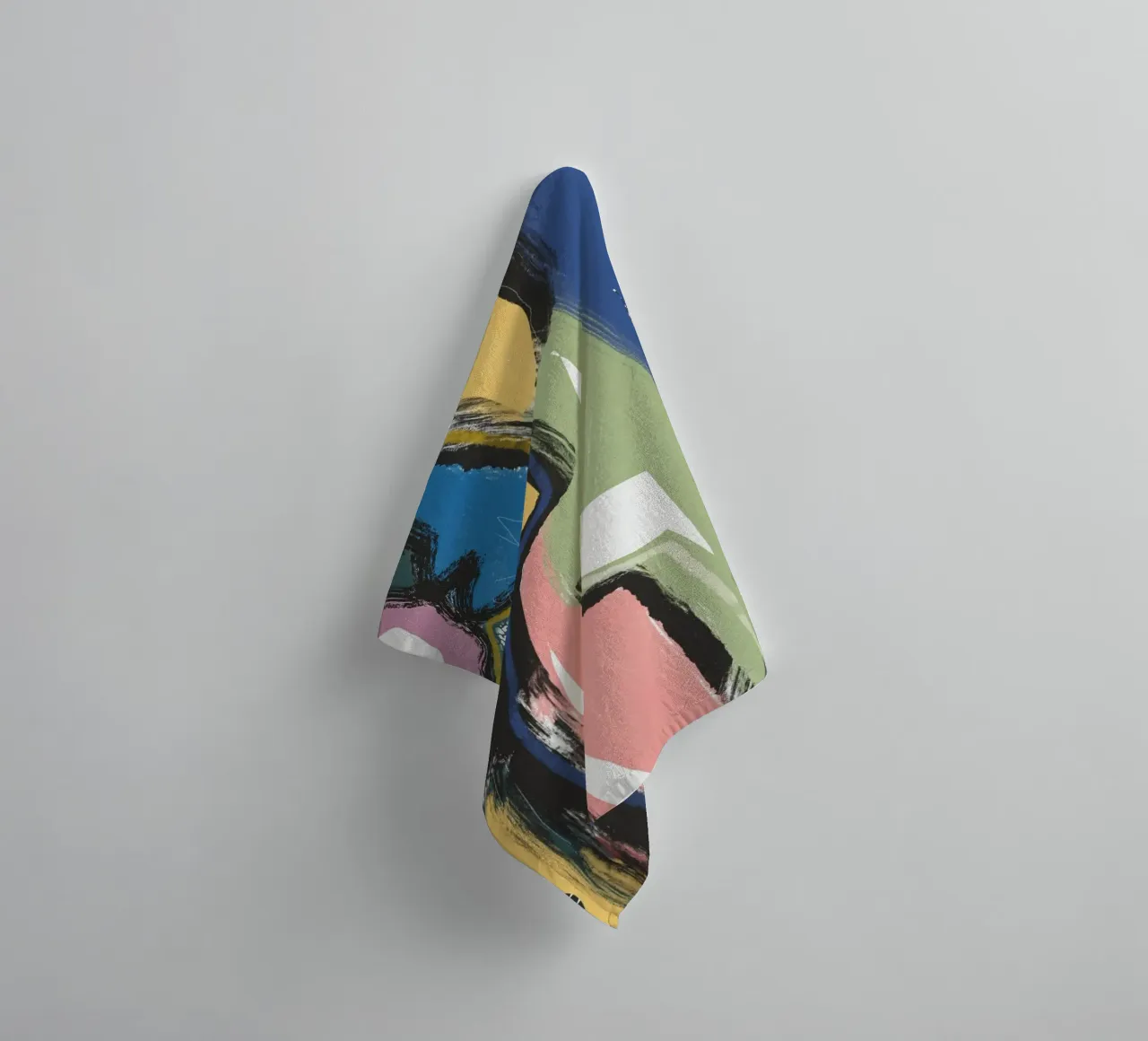 Abstraction 03 towel by Little Dean