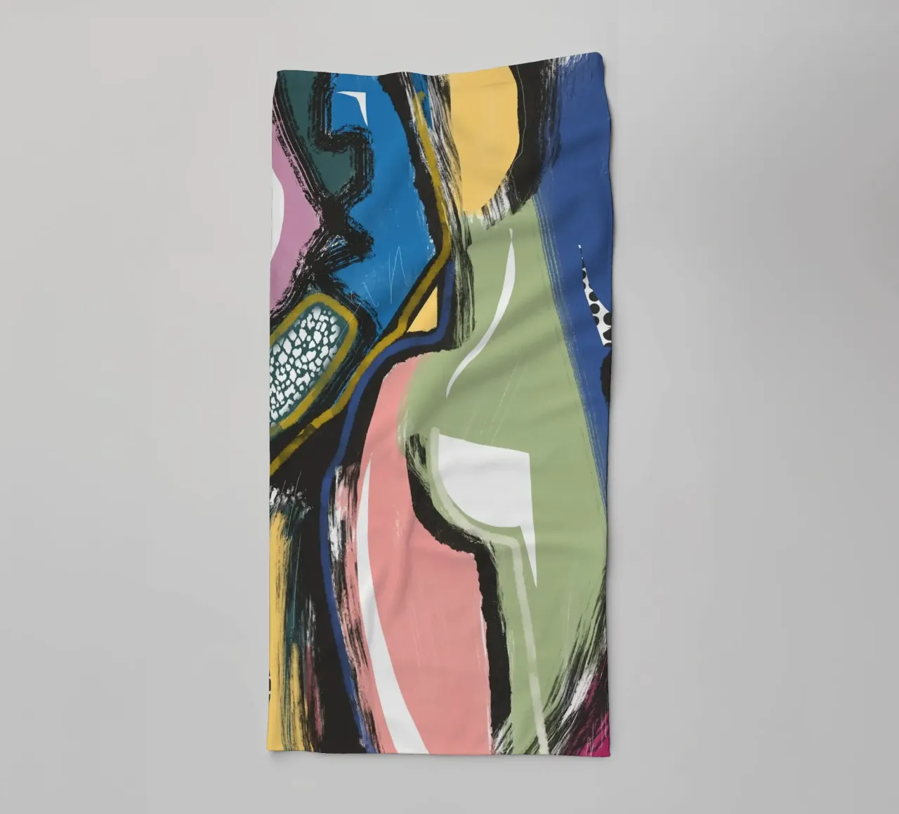 Abstraction 03 towel by Little Dean