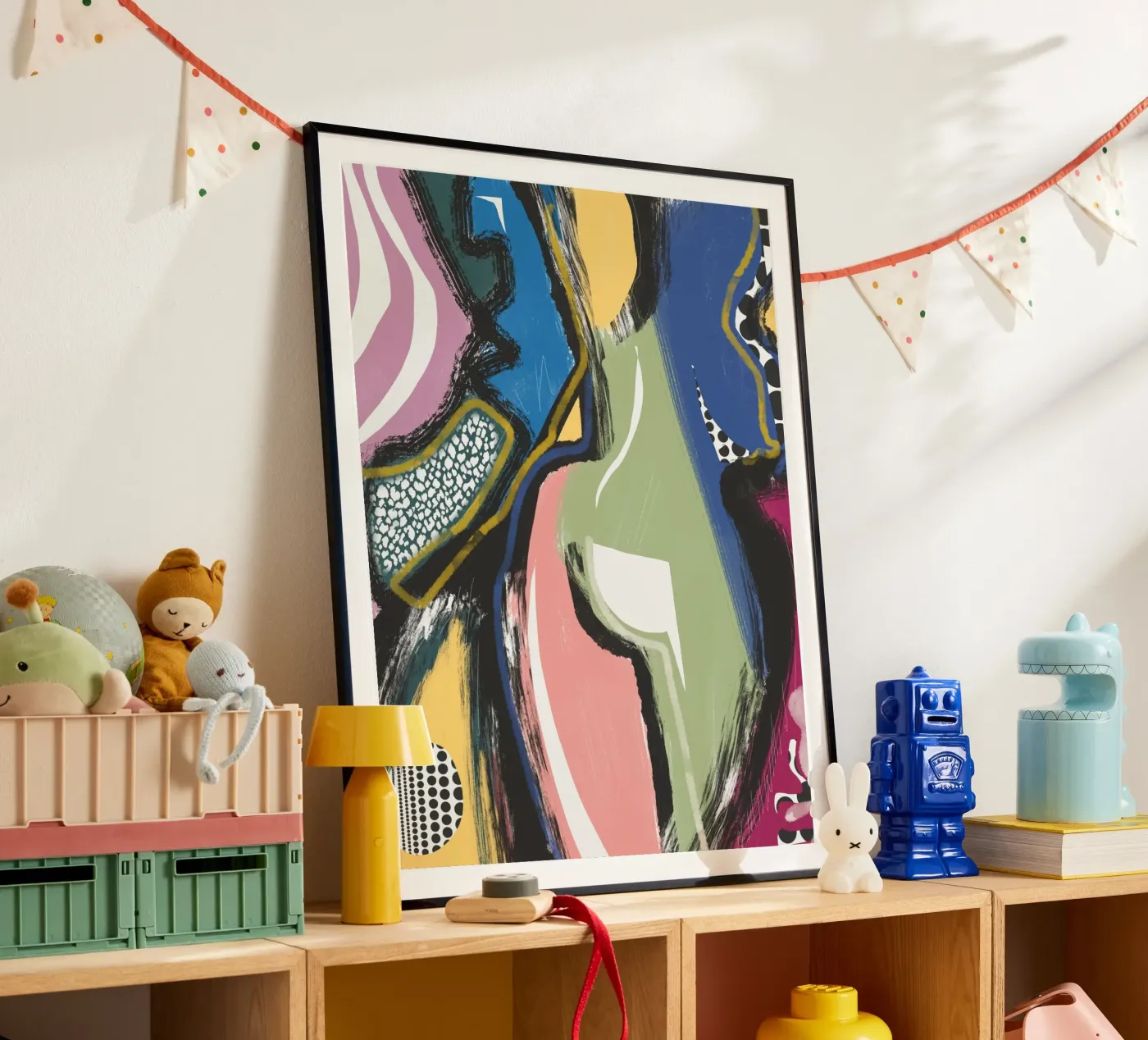 Abstraction 03 poster by Little Dean