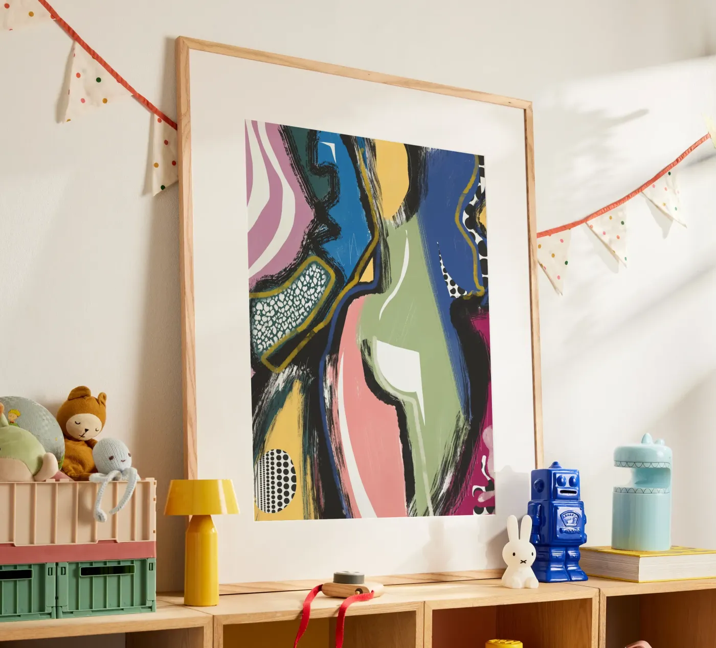 Abstraction 03 poster by Little Dean