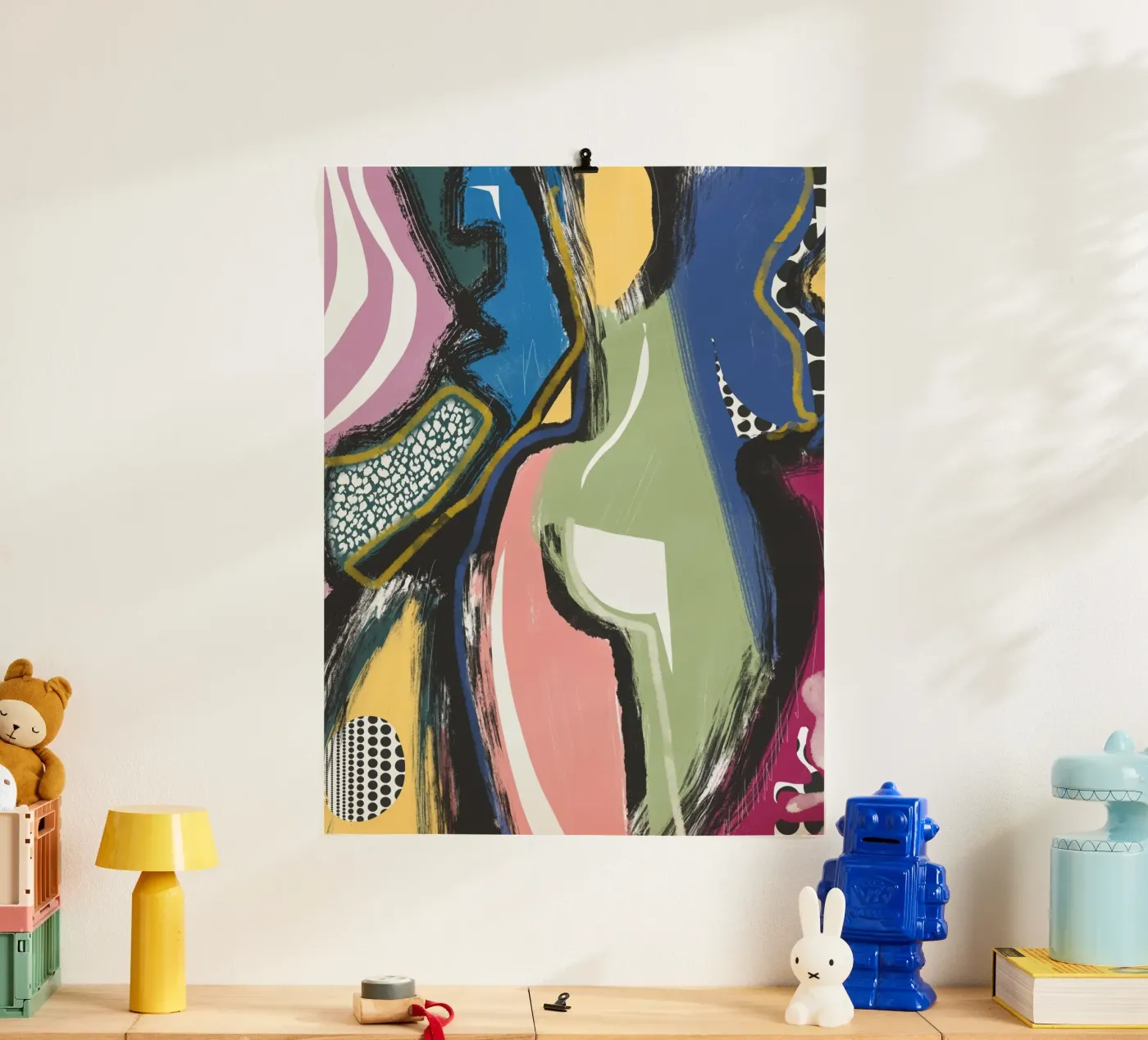 Abstraction 03 poster by Little Dean