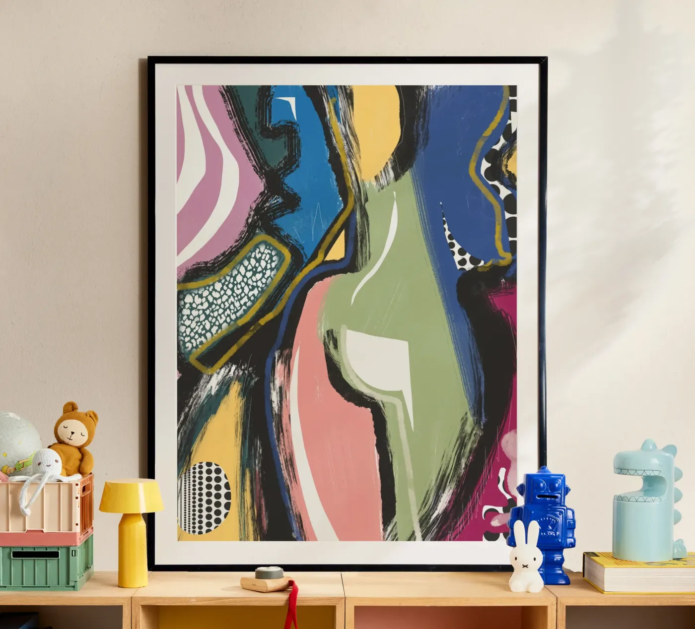 Abstraction 03 poster by Little Dean