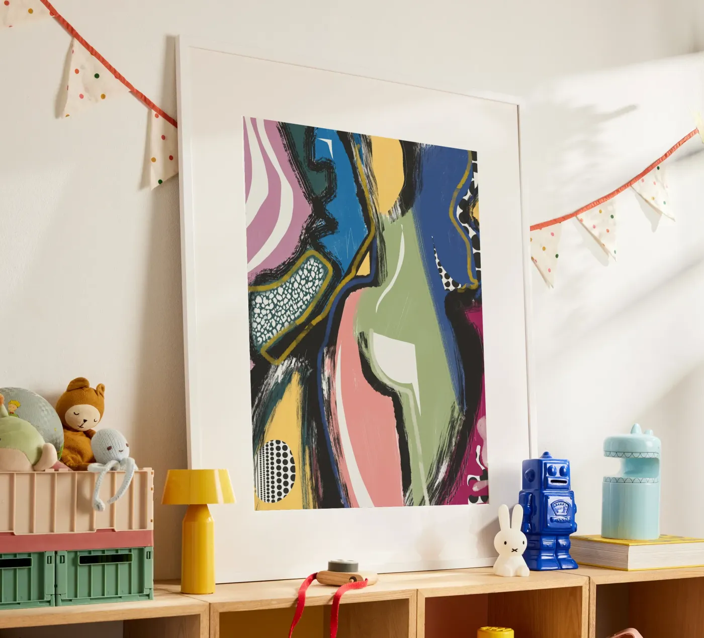 Abstraction 03 poster by Little Dean