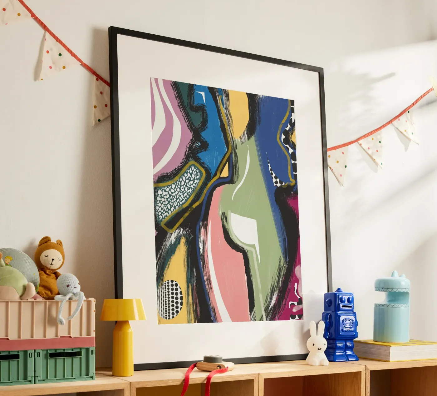 Abstraction 03 poster by Little Dean
