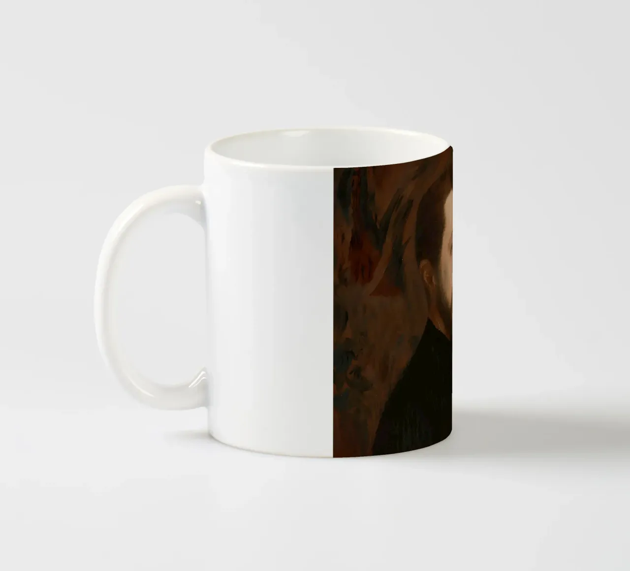 Ritratto di Georges Seurat - Maestro post-impressionista tazza in ceramica da NorwesClub