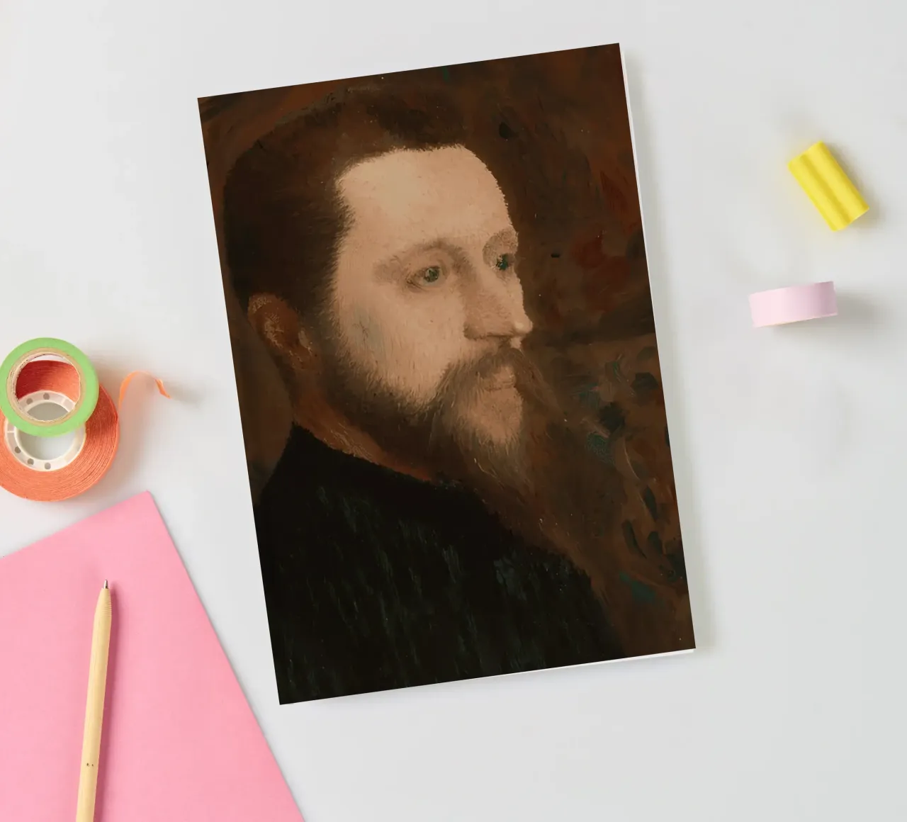 Portrait of Georges Seurat - Post-Impressionist Master notebook by NorwesClub