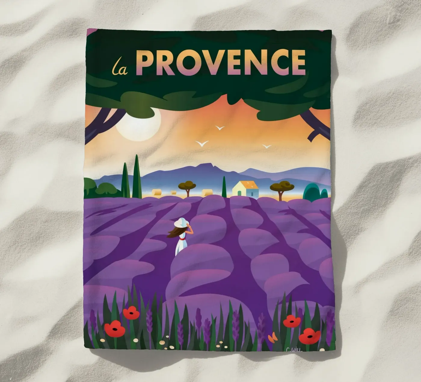 La Provence telo mare da C.WILL