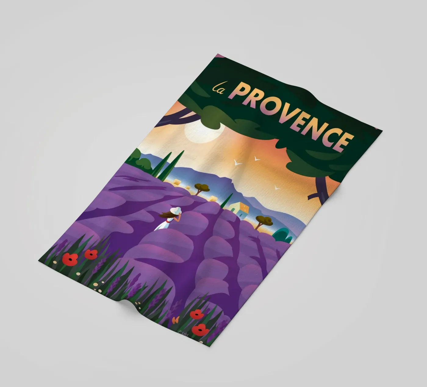 La Provence telo mare da C.WILL