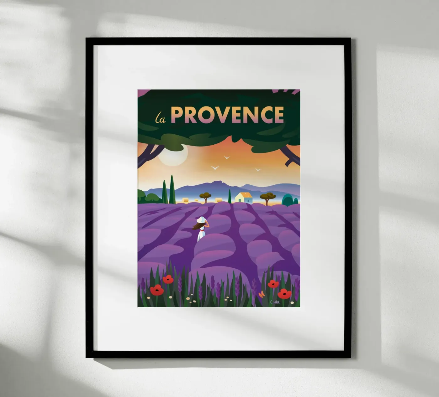 La Provence poster da C.WILL