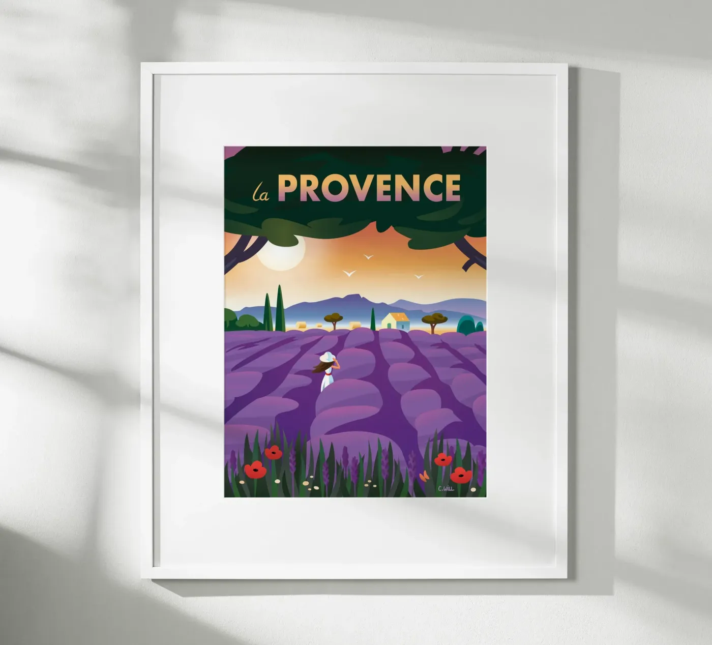 La Provence poster da C.WILL