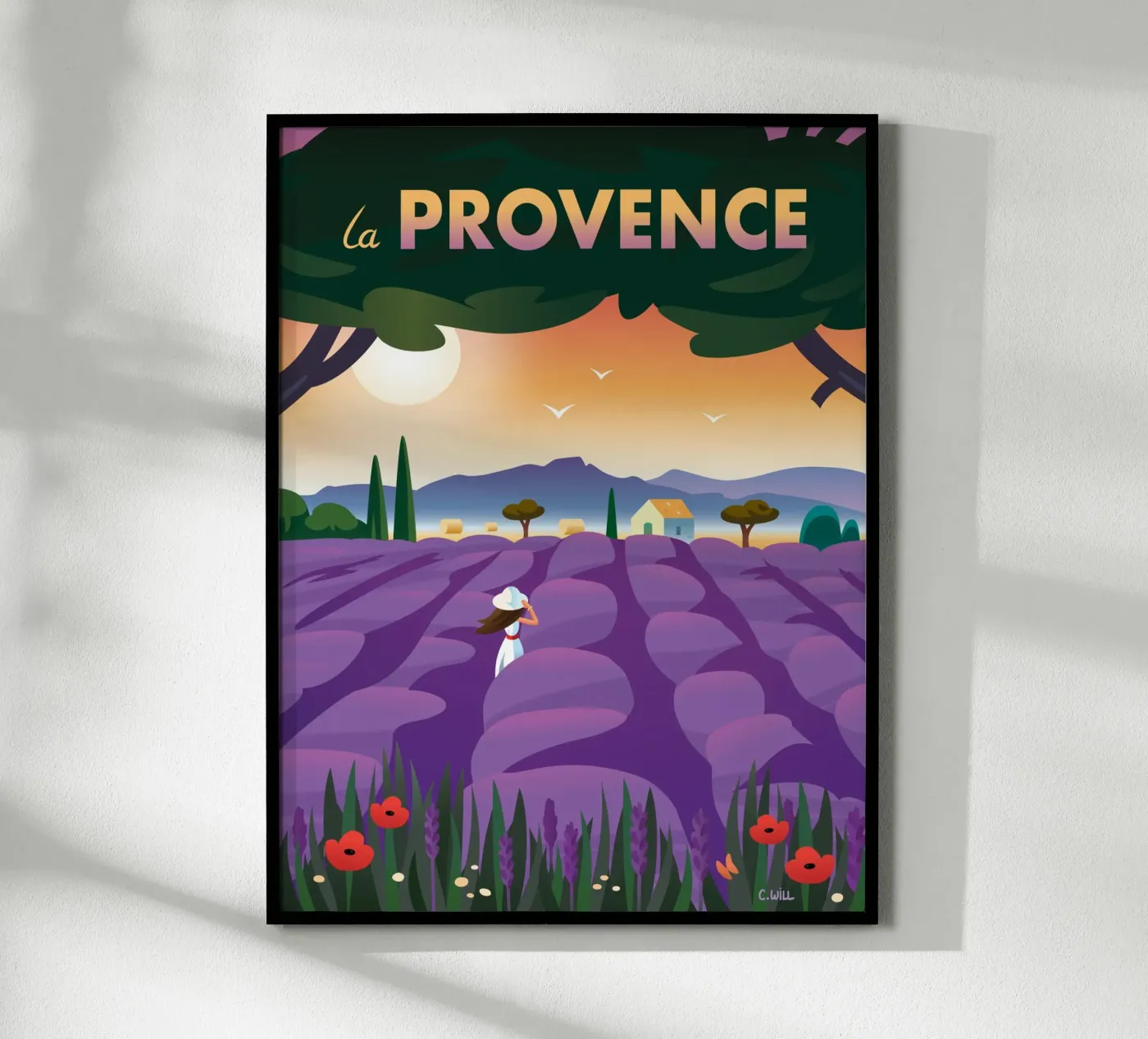 La Provence poster da C.WILL