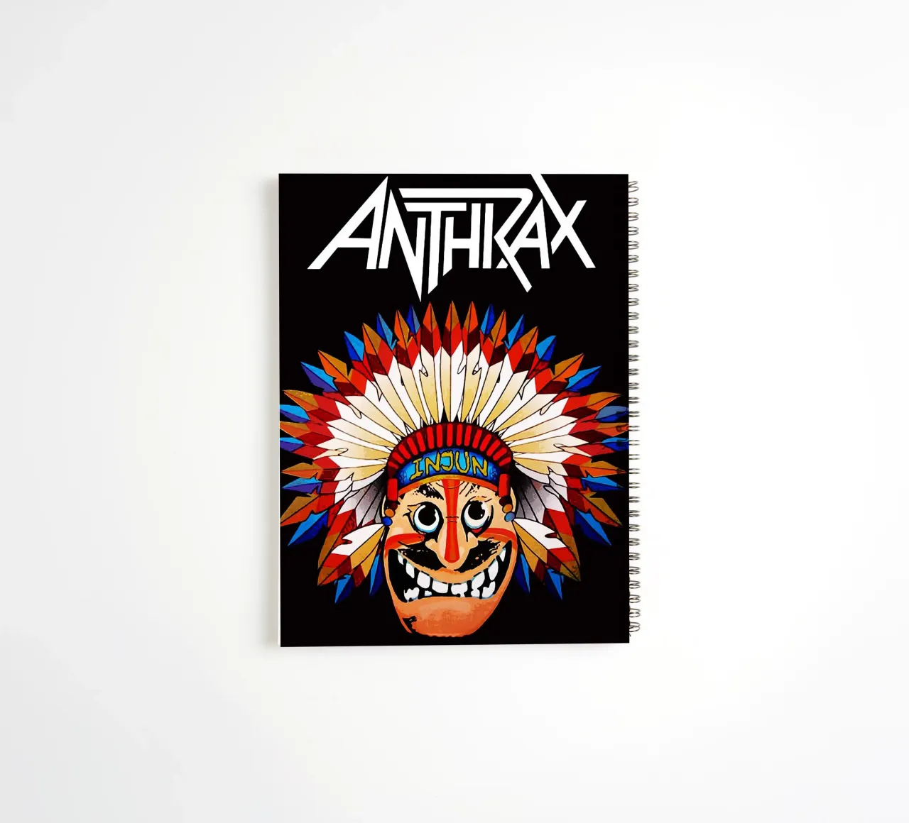 groupe anthrax carnet à spirale de vanhesling